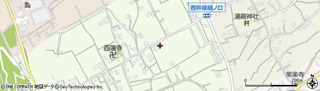香川県丸亀市飯山町東小川1645周辺の地図