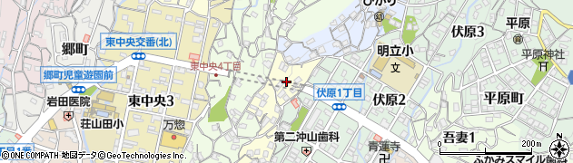 広島県呉市下山田町周辺の地図