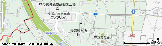 香川県さぬき市長尾西1804周辺の地図