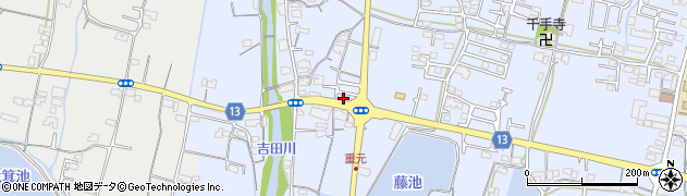 香川県木田郡三木町氷上2567周辺の地図