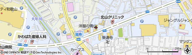 ＨｏｎｄａＣａｒｓ和歌山中央延時店周辺の地図