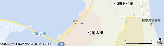 愛媛県越智郡上島町弓削太田99周辺の地図