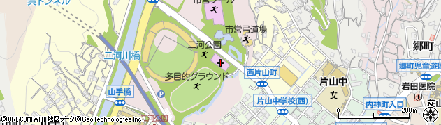 鶴岡一人記念スポーツ会館（呉市スポーツ会館）周辺の地図
