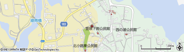 香川県綾歌郡綾川町滝宮97周辺の地図