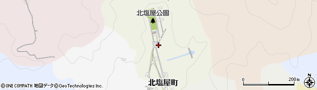 広島県呉市北塩屋町周辺の地図