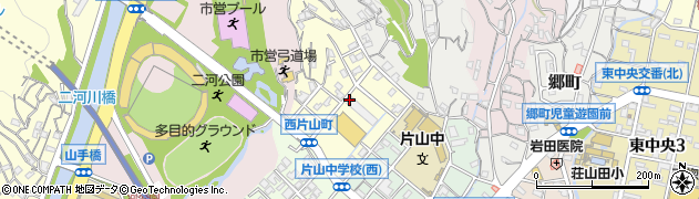 広島県呉市西片山町周辺の地図