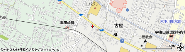 杏亭　古屋店周辺の地図