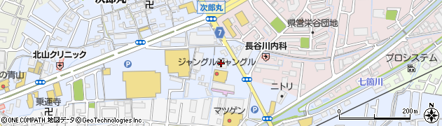西松屋和歌山次郎丸店周辺の地図