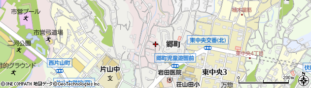 広島県呉市内神町25周辺の地図