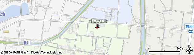 香川県東かがわ市落合381周辺の地図