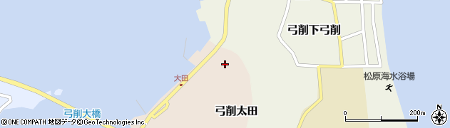 愛媛県越智郡上島町弓削太田53周辺の地図