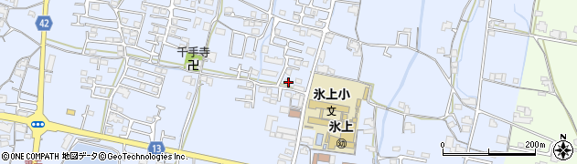 香川県木田郡三木町氷上1991周辺の地図
