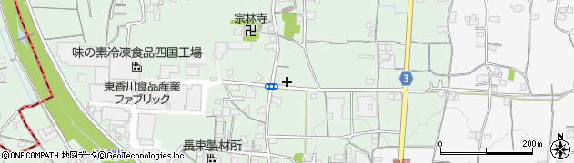 香川県さぬき市長尾西1541周辺の地図