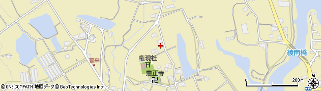 香川県綾歌郡綾川町滝宮2272周辺の地図