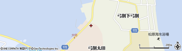 愛媛県越智郡上島町弓削太田23周辺の地図
