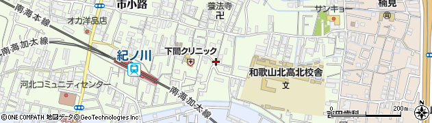 和歌山県和歌山市市小路6周辺の地図