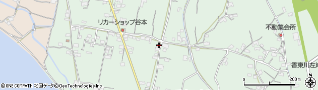 香川県高松市香南町吉光158周辺の地図