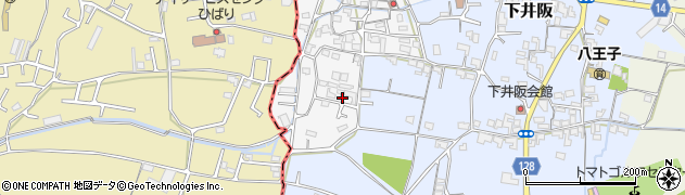 和歌山県紀の川市西井阪283周辺の地図