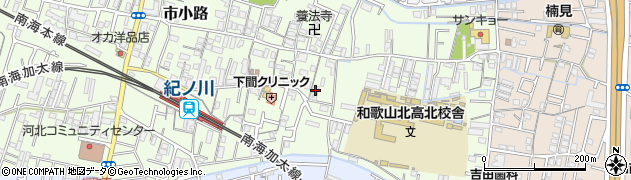 和歌山県和歌山市市小路11周辺の地図