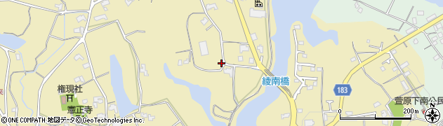香川県綾歌郡綾川町滝宮2401周辺の地図
