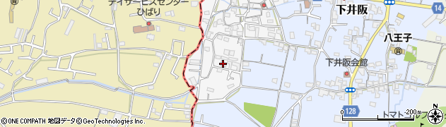 和歌山県紀の川市西井阪288周辺の地図