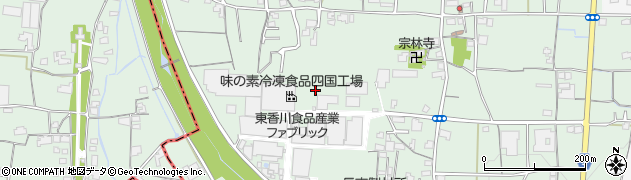 香川県さぬき市長尾西1881周辺の地図