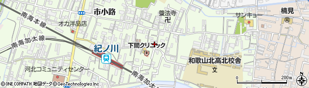和歌山県和歌山市市小路62周辺の地図