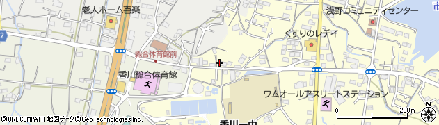 香川県高松市香川町浅野955周辺の地図