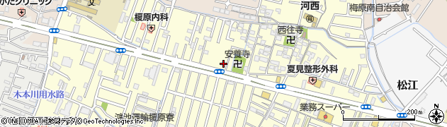 ＹＡＮＯ塾・グループ個別指導本部校周辺の地図