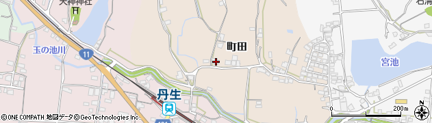 香川県東かがわ市町田871周辺の地図