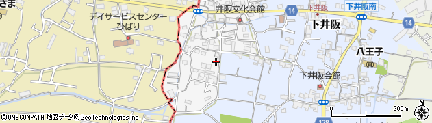 和歌山県紀の川市西井阪252周辺の地図