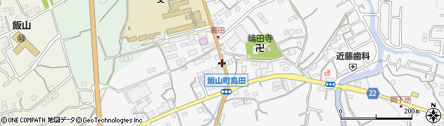 丸亀市　消防団第１７分団島田周辺の地図
