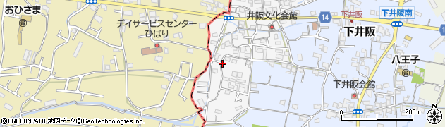 和歌山県紀の川市西井阪246周辺の地図