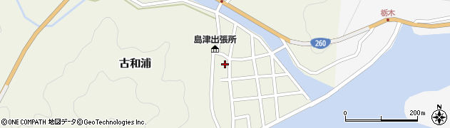 古和浦公民館周辺の地図