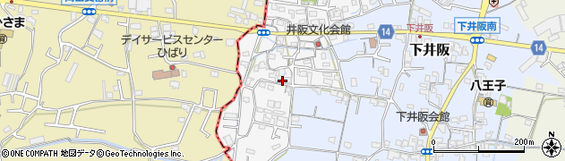 和歌山県紀の川市西井阪228周辺の地図