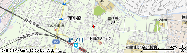 和歌山県和歌山市市小路57周辺の地図