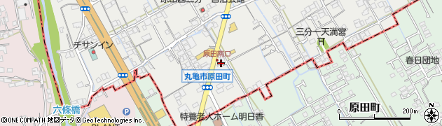 株式会社福島商会　丸亀支社周辺の地図