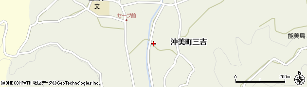 広島県江田島市沖美町三吉周辺の地図