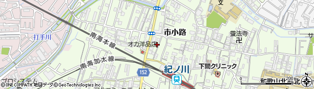 和歌山県和歌山市市小路154周辺の地図