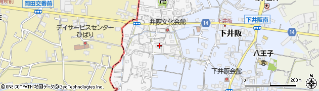 和歌山県紀の川市西井阪221周辺の地図