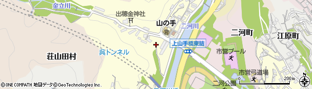 広島県呉市山手周辺の地図