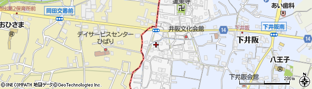 和歌山県紀の川市西井阪239周辺の地図