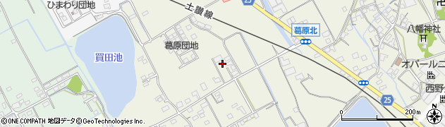 香川県仲多度郡多度津町葛原596周辺の地図