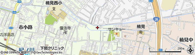 和歌山県和歌山市市小路300周辺の地図