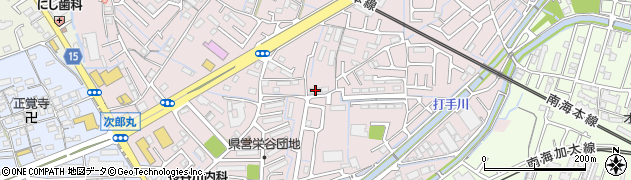 和歌山県和歌山市栄谷104周辺の地図