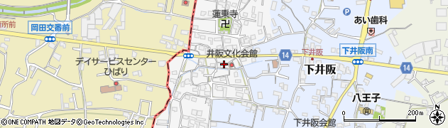 和歌山県紀の川市西井阪170周辺の地図