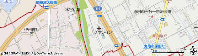 香川県丸亀市原田町1575周辺の地図
