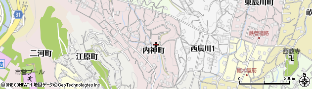 広島県呉市内神町20周辺の地図