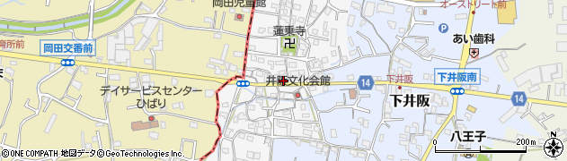 和歌山県紀の川市西井阪160周辺の地図