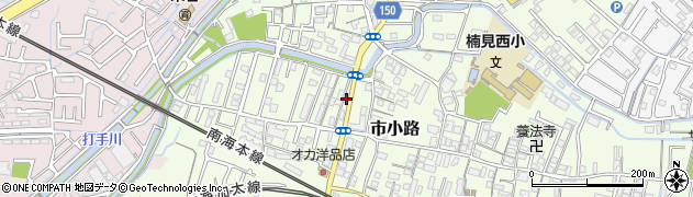 和歌山県和歌山市市小路93周辺の地図